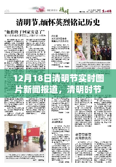 清明时节温馨瞬间,实时图片新闻报道下的温情故事