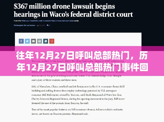 历年12月27日呼叫总部热门事件回顾与解析,热门趋势揭秘