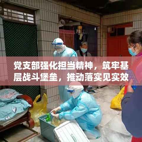 党支部强化担当精神,筑牢基层战斗堡垒,推动落实见实效