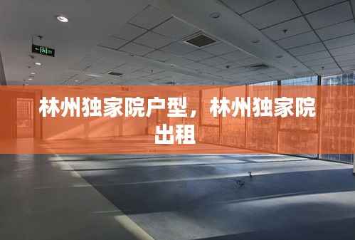 林州独家院户型,林州独家院出租