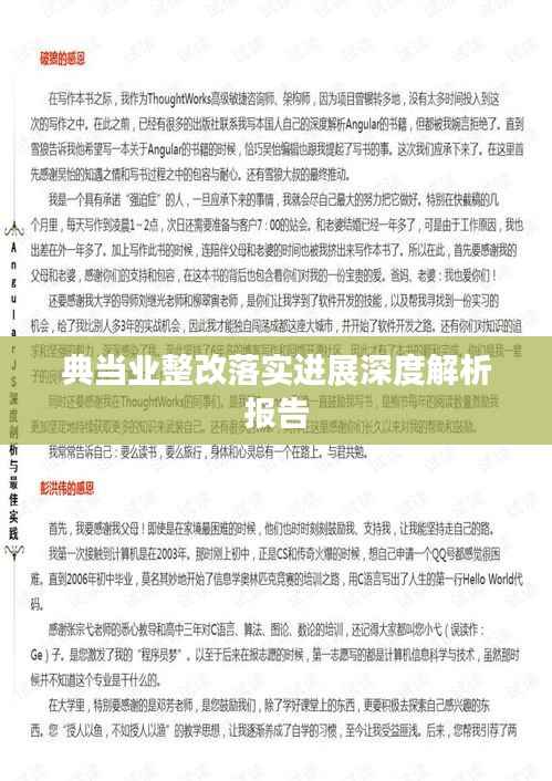 典当业整改落实进展深度解析报告