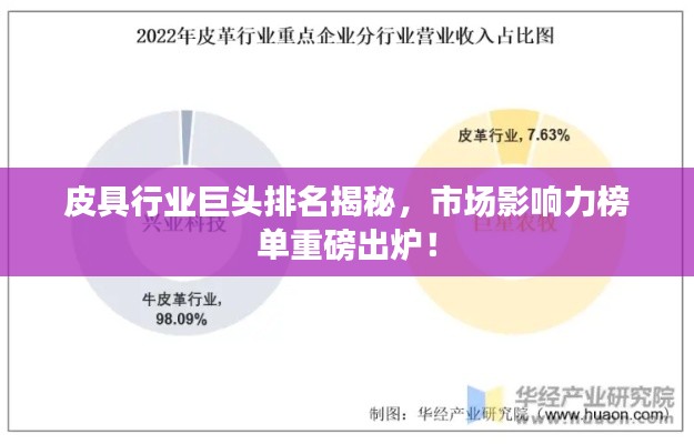 皮具行业巨头排名揭秘,市场影响力榜单重磅出炉!