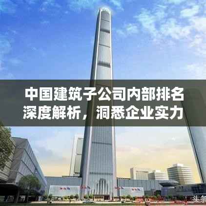 中国建筑子公司内部排名深度解析,洞悉企业实力与业绩排名!