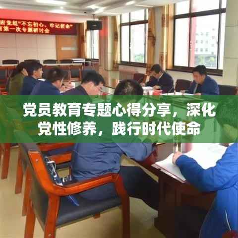 党员教育专题心得分享,深化党性修养,践行时代使命