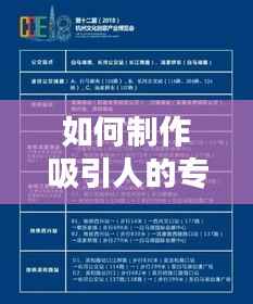 如何制作吸引人的专题?实用指南揭秘制作专题的秘诀!