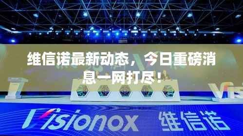 维信诺最新动态,今日重磅消息一网打尽!