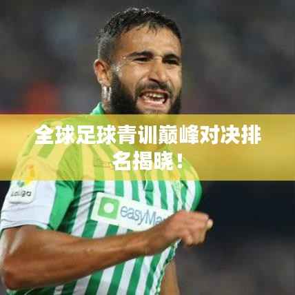 全球足球青训巅峰对决排名揭晓!